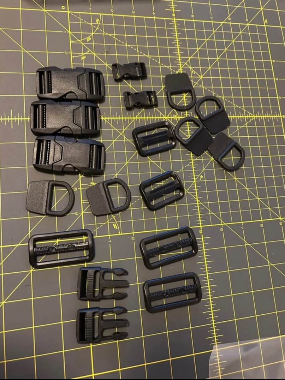 Plastic buckles and hardware